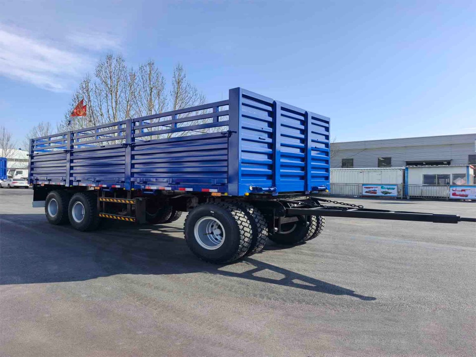 Derun Fence Cargo Drawbar Trailer & Truck akan dikirim ke Ethiopia