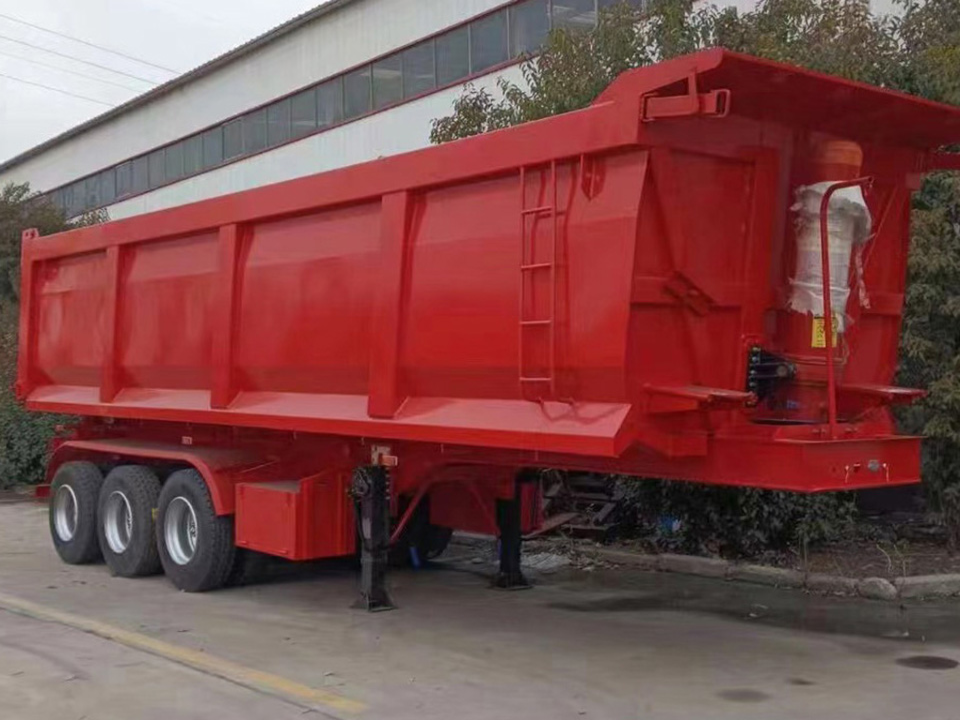 Trailer dump derun dikirim ke Tanzania