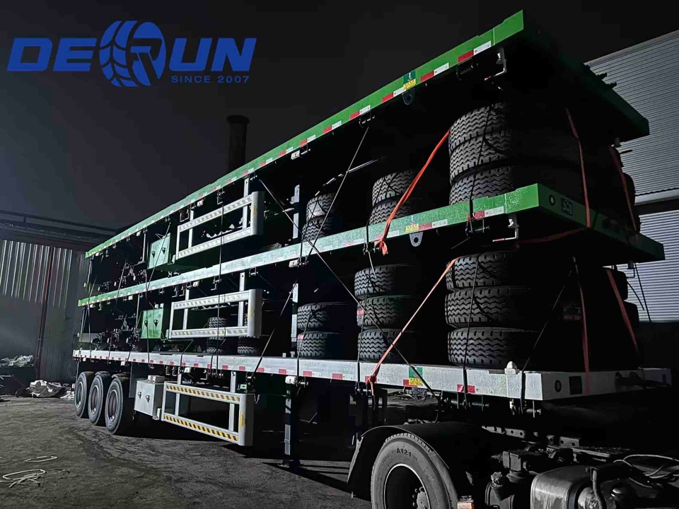 Tiga trailer semi flatbed akan dikirim ke Aljazair