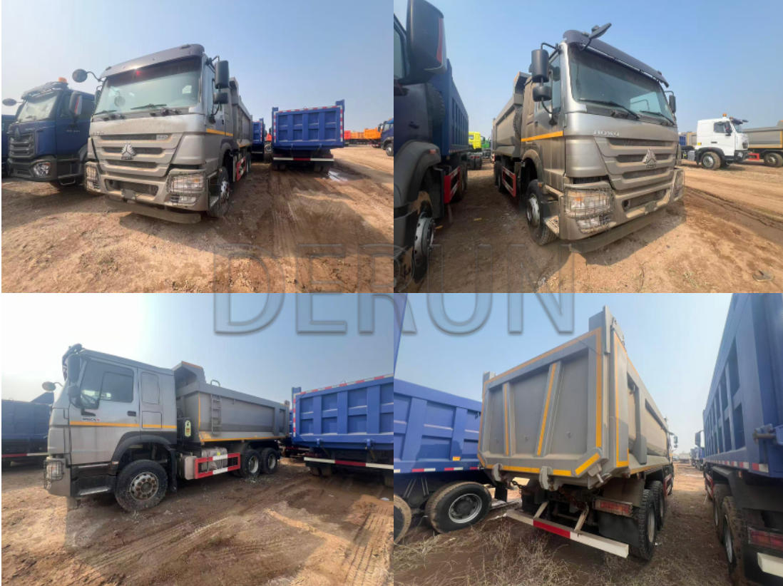 SINOTRUK HOWO Dump truck 6x4 Berhasil Dikirim ke Aljazair