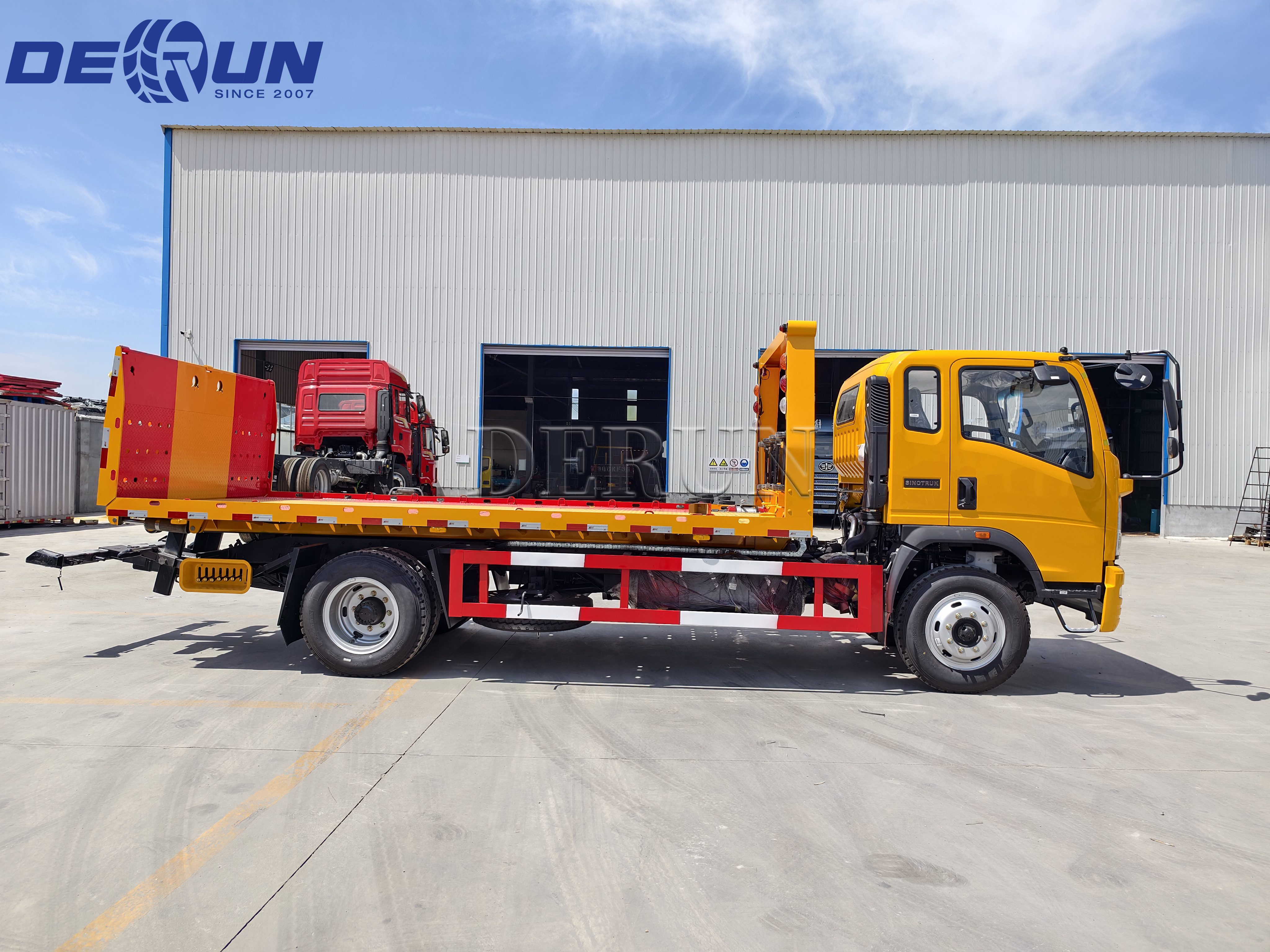 Truk Penghancur Sinotruk HOWO 4x2 akan dikirim ke Nikaragua