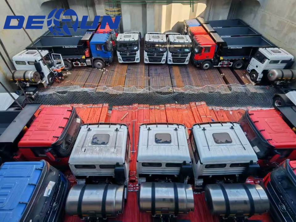 Derun berhasil mengirimkan truk-truk besar Shacman ke Amerika Selatan dalam jumlah besar