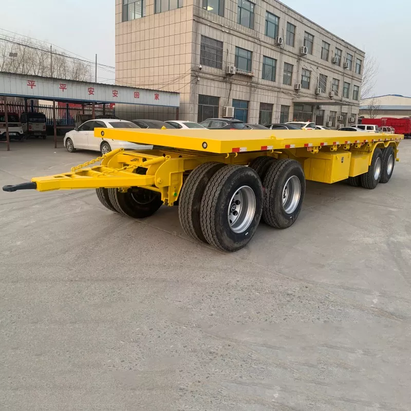 Trailer Drawbar Flatbed 4 Gandar