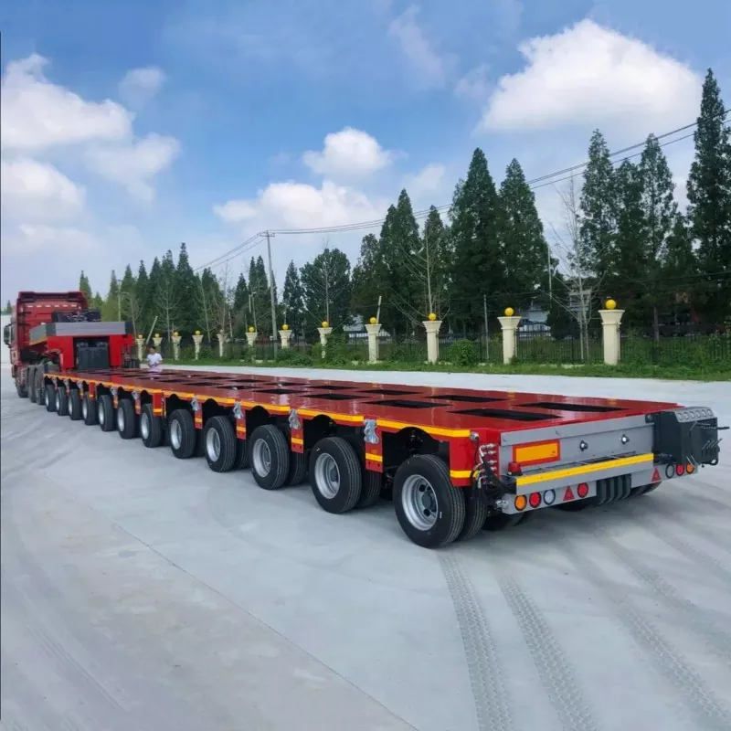 Trailer Modular Hidarulik Multi Gandar