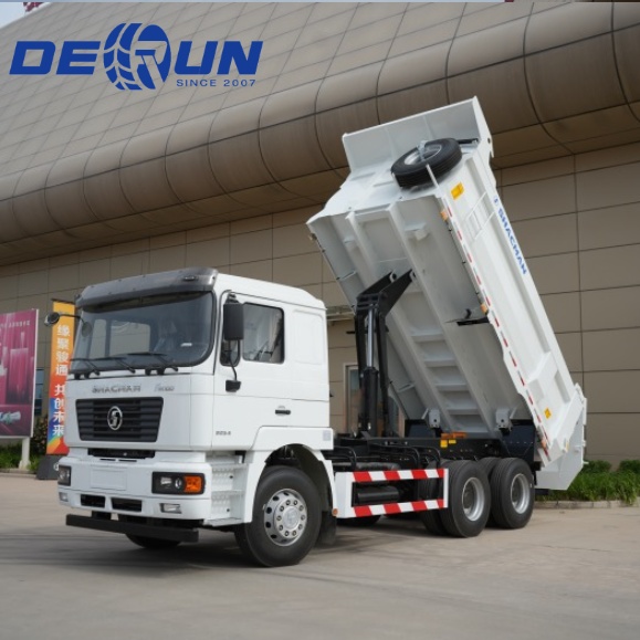 Shacman F2000 290HP 6x4 Dump Truck U Type Bucket untuk Pasar Aljazair