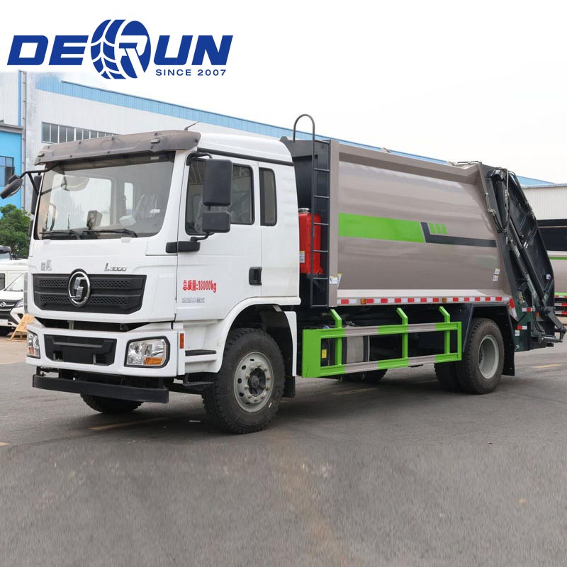 Truk Ringan Kompresor Sampah Shacman X9 4x2 L3000
