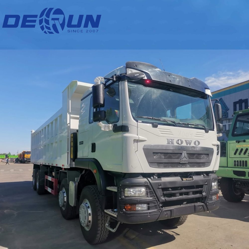 Sinotruk Howo 8x4 12 Wheel TX Truk Dump Tugas Berat